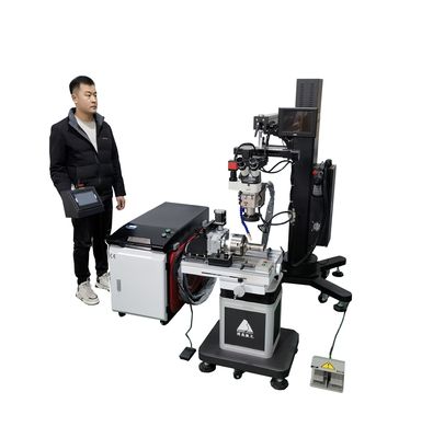 Μηχανή συγκόλλησης με λέιζερ CW Fiber Metal Mold 1000W 1500W 2000W Για επισκευή μούχλας